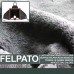 Telo Coprigambe Felpato Universale per Scooter e Moto Regolabile Impermeabile e Antivento (Modello A)