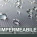 Telo Coprigambe Felpato Universale per Scooter e Moto Regolabile Impermeabile e Antivento (Modello A)
