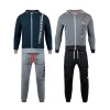 Tuta Homewear Uomo Zeus Cotone Felpato con zip varie taglie Art. MZ05