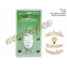 Lampadina a risparmio energetico E27 - luce fredda - 15W