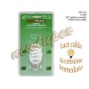 Lampadina a risparmio energetico E27 - luce calda - 8W