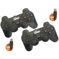 Joypad per pc 2.0 coppia joystick controller double shock