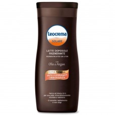 Leocrema solare latte doposole rigenerante regenerating after sun lotion olio di argan