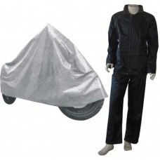 Kit moto - Completo impermeabile con coprimoto universale 230x130cm