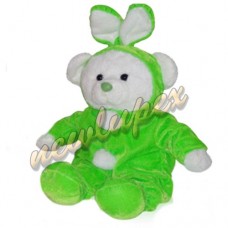 Peluche coniglio verde 52cm