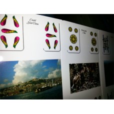 40 carte napoletane giganti con raffigurazioni di Napoli